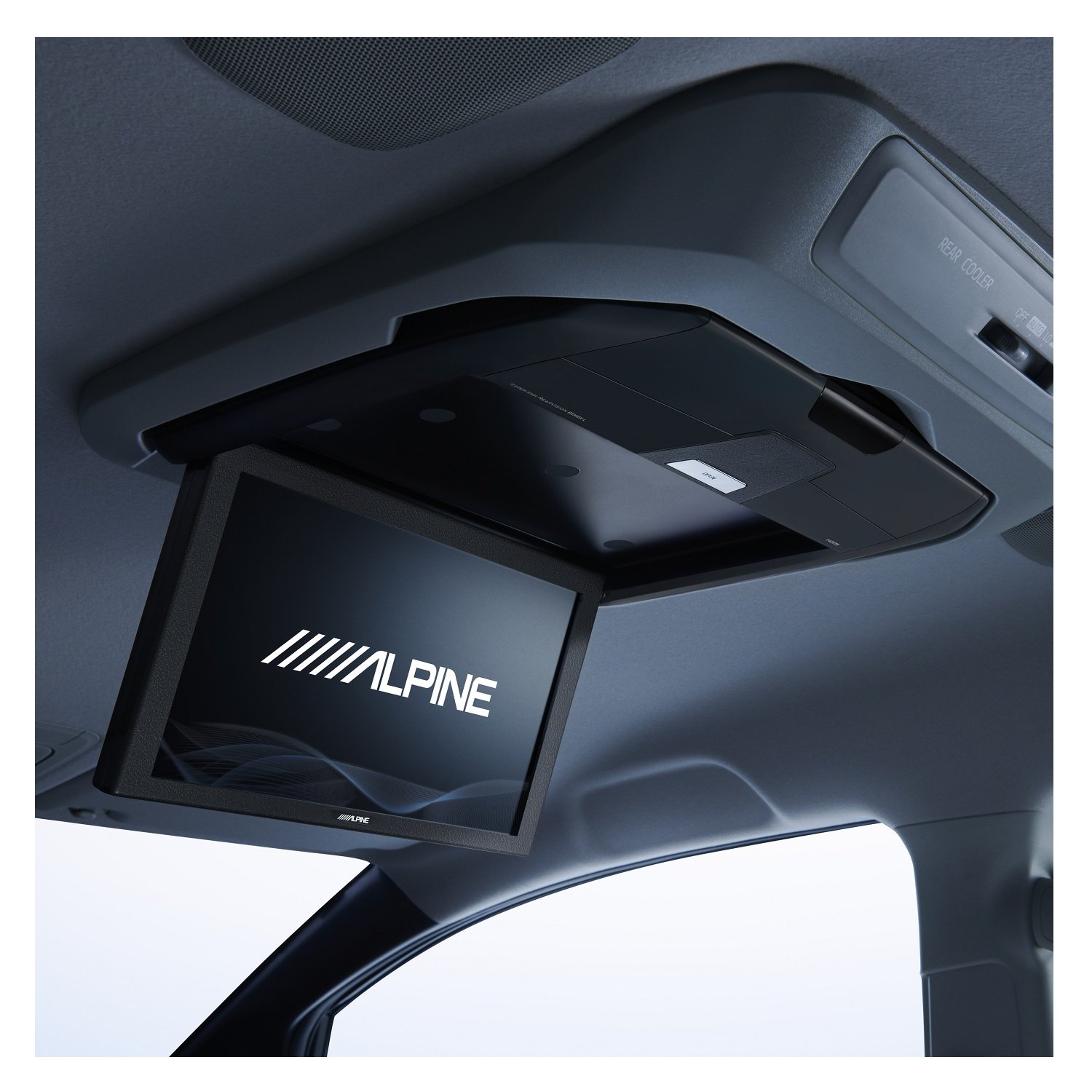 アルパイン RXH12X-L フリップダウンモニター 美品リアモニター 動作OK 12.8型WXGAリアビジョン RXH12X2-L-B | カー用品 アルパイン(ALPINE Japan)